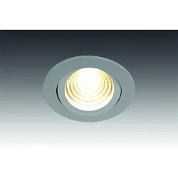 Luminaria empotrable ECO SR 68 giratorio, juego de 1 IP20, cromado mate regulable 6,5W 750lm 2700K 24° 24° CRI 80