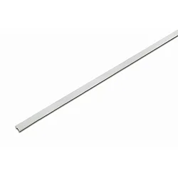 Accesorio Portada del perfil 5MM HEAVY FROST - FOR 9MM MILLED-IN PROFILE + 4MM STRIPS / 1M ROLL mecánico, mate, satinado 100cm