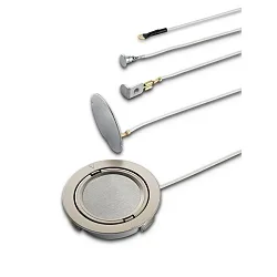 Ring eyelet M4 for Under-cabinet luminaire UL 2-LED F, for connection to EBS 4 sensors, with 200cm sensor line, white