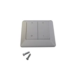 Wall switch ZIGBEE / ALEXA LED 24V dimming controller, white matt