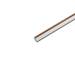 Raíl de alimentación TRACK 24V DC corto, aluminio mate