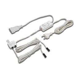 IR-DS2 door contact switch with 2 sensors K60 Euro, black