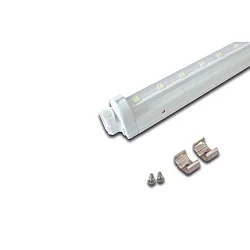 LED long field linear luminaire SlimLite® CS LED HE+, 180° rotatable, 59.5cm, 5.8W Meat Red
