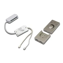 Controlador 24V DIM 12 veces, con mando a distancia, blanco mate