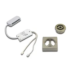 Controlador 24V DIM 12 veces, blanco mate