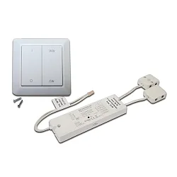 radio wall switch DYNAMIC DIM+CCT ZIGBEE / ALEXA - 24V set of 1, kinetic, ZigBee control signal output (WiFi), 15 channel