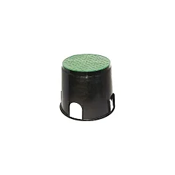 Carcasa empotrable 4 veces, negro
