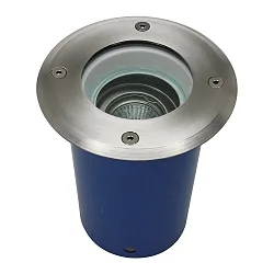 Heitronic High voltage Floor recessed spot SPANDAU, round