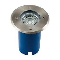 Heitronic High voltage Floor recessed spot POTSDAM, round