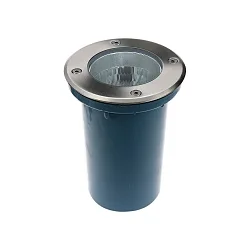 Heitronic High voltage Floor recessed spot BERLIN 2, round