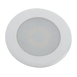 LED Recessed spot CASABLANCA, 2W, 3000K, 120lm, IP44, chrome