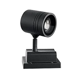 Luminaria de pared para exteriores BORNEO de 1 llama, ajustable GU10 IP65, antracita regulable