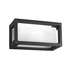 Luminaria de pared para exteriores SEVILLA E27 IP65, antracita regulable