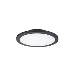 Luminaria de pared y techo TELLA redondo IP65, antracita 
