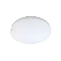 wall and ceiling luminaire ALLROUNDER round, with motion detector IP54, white 