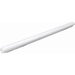 Luminaria para locales húmedos SNAKE 120CM resistente a los impactos, conmutable IP65, blanco mate 