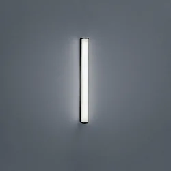 Luminaria de baño PONTO IP44, negro mate, blanco 