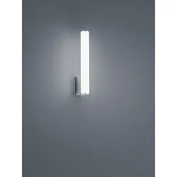 Luminaria de espejo LOOM 30 conmutable, con difusor IP44, cromo 