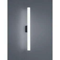 LED Wall luminaire LOOM 60 LED Mirror lamp IP44 black matt