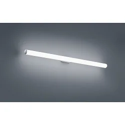 Luminaria de espejo LOOM 90 medio, conmutable, con difusor IP44, cromo 