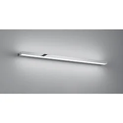 Luminaria de espejo SLATE 90 IP44, cromo, satinado 
