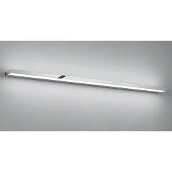 Luminaria de espejo SLATE 120 IP44, cromo, satinado 