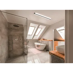 bath luminaire LOOM 120 IP44, chrome 
