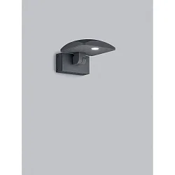 outdoor wall luminaire LUR tiltable IP54, graphite 