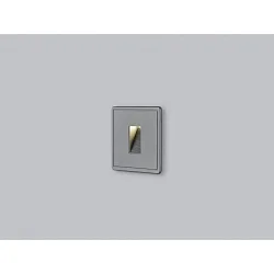 wall recessed luminaire LES IP65, graphite 