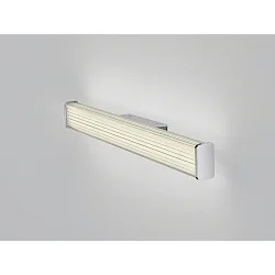Luminaria de pared ALLA 60 conmutable IP44, cromo 