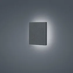 Luminaria de pared para exteriores AIR cuadrado, indirecta IP65