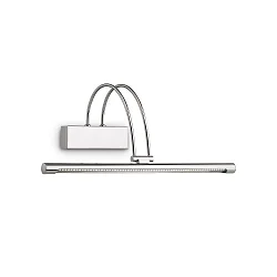 Luminaria de espejo BOW AP66 IP21, cromo 