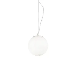 Luminaria colgante MAPA BIANCO SP1 D2 E27 IP20, blanco 