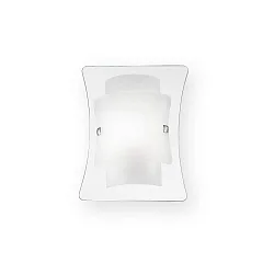 Wall luminaire TRIPLO AP1, 1 flame, E27, transparent