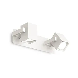 Spot for walls and ceilings MOUSE, 2 flames, 2x GU10 max. 50W, adjustable, white