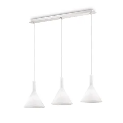 Luminaria colgante COCKTAIL SB3 SMALL de 3 llamas E14 IP20, blanco