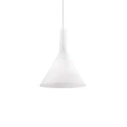 Luminaria colgante COCKTAIL SP1 SMALL de 1 llama E14 IP20, blanco