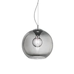Luminaria colgante NEMO FUME SP1 D30 E27 IP20, color humo 