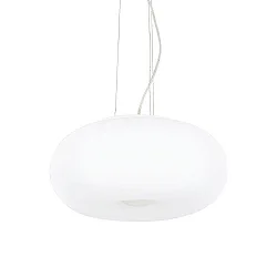 Luminaria colgante ULISSE SP3 D42 de 3 llamas E27 IP20, blanco