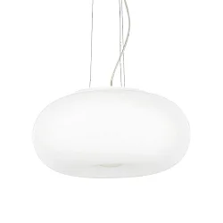 Luminaria colgante ULISSE PL3 D52, de 3 llamas E27 IP20, blanco