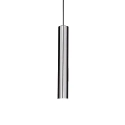 Luminaria colgante LOOK SP1 D06 abajo, de 1 llama GU10 IP20, cromado pulido 