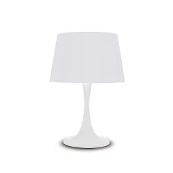 Table lamp LONDON TL1 BIG, E27, white