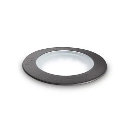 LED Floor recessed luminaire CECI ROUND FI1 BIG, GX53, 10W, black