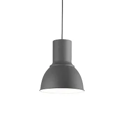Luminaria colgante BREEZE SMALL ajustable E27 IP20, negro mate, blanco