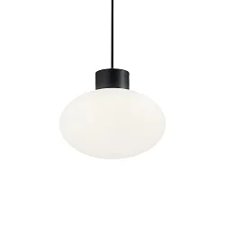 Luminaria colgante CLIO sin pantalla E27 IP44, negro