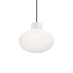 Luminaria colgante CLIO sin pantalla E27 IP44, blanco