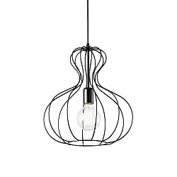 Luminaria colgante AMPOLLA 1 ajustable E27 IP20
