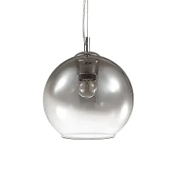 Luminaria colgante NEMO E27 IP20, cromo, claro