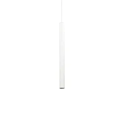 Luminaria colgante ULTRATHIN ROUND IP20, cromo, pulido 