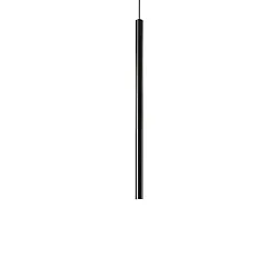Luminaria colgante ULTRATHIN ROUND IP20, negro mate 